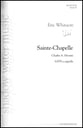 Sainte-Chapelle SSATB choral sheet music cover